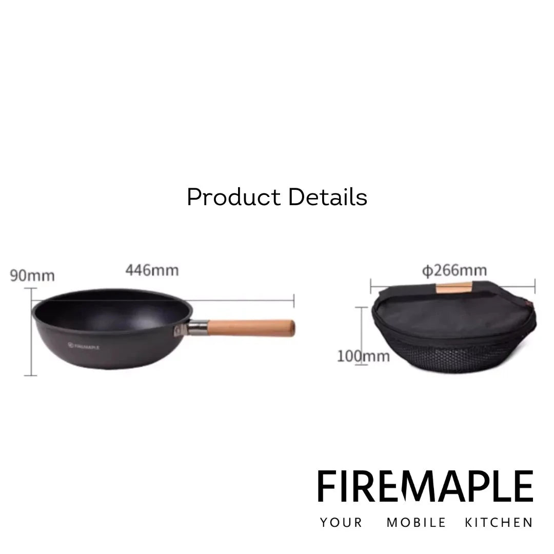 FIREMAPLE Aluminum Wok - Image 3