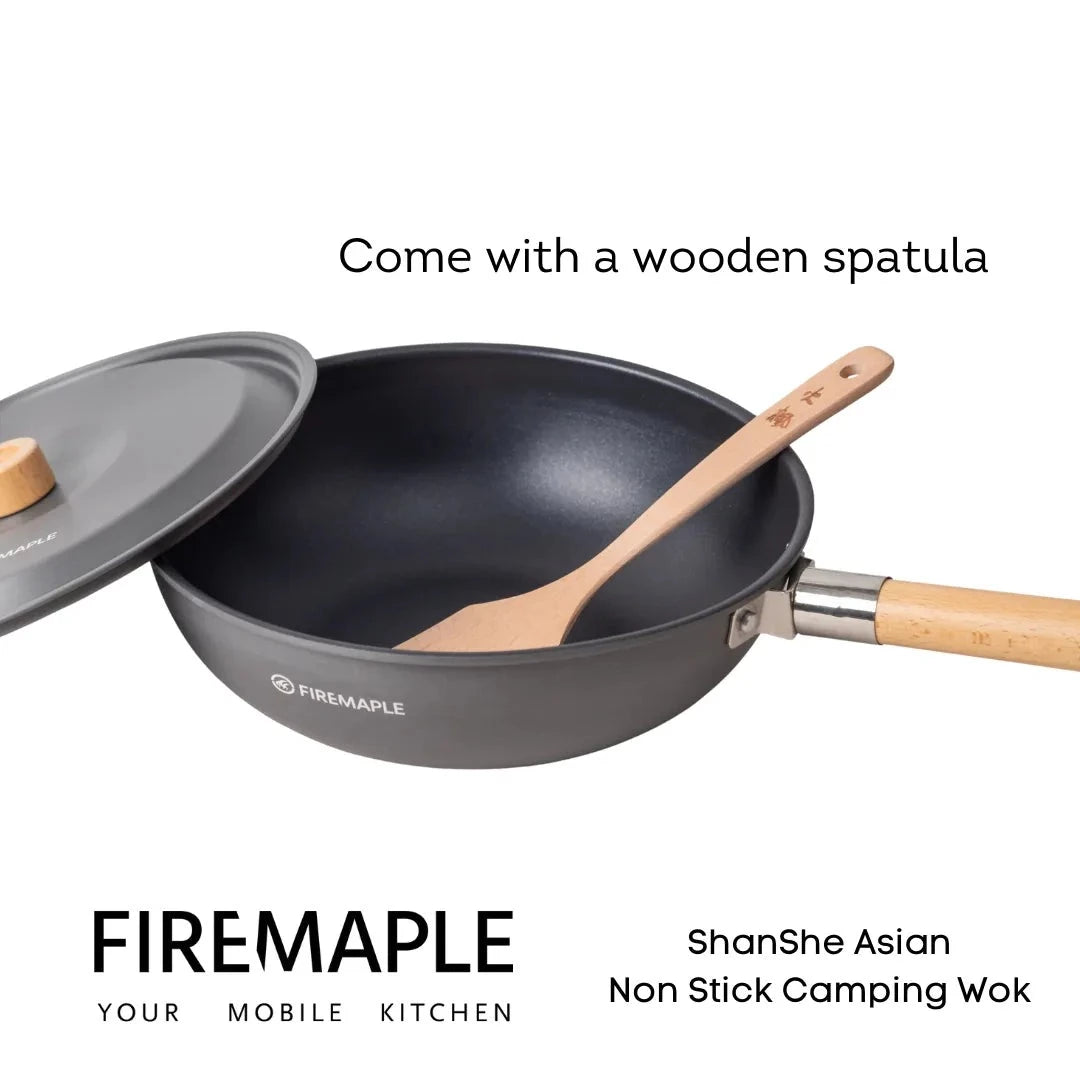 FIREMAPLE Aluminum Wok - Image 2